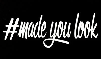 # Calcomanía adhesiva Made You Look Euro Chevy para Ford Honda VW JDM coche camión vinilo Foto 1 de 3