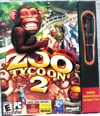 Zoo Tycoon 2 Limited Special Edition  Bonus DVD Special Limited Ed. Pen RARE NEW - Image 1 of 4