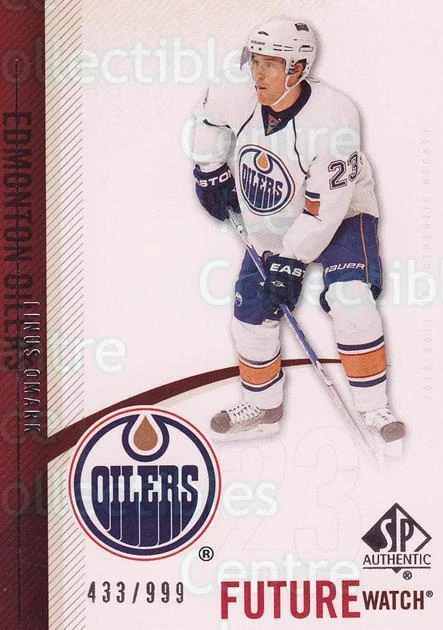 2010-11 Sp Authentic #224 Linus Omark - Image 1 of 1