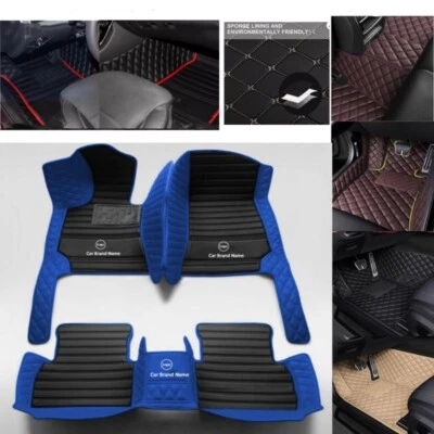 Fit Audi S6 S7 S8 Car Floor Mats All Weather 2006-2025 Handmade Carpets Rugs Foto 1 de 4