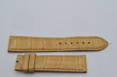 Chopard кожаный браслет 18 мм для пряжки 16 мм винтажный коричневый новый 2 - Изображение 1 из 2