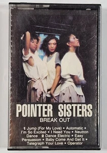 Pointer Sisters Break Out Cassette Tape Album 1983 Planet BXK1-4705A 80s Pop - Picture 1 of 6