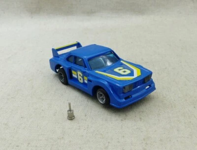 TCR BMW 3.0 CSL n°6 éclairage ho slot car new pour circuits Tyco Tomy AFX etc.. - Photo 1/4