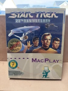 Star Trek 25th Anniversary (Mac CD) New US Retail Store Big Boxed Edition Sealed - Picture 1 of 2