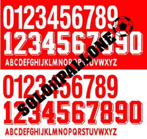 Kit Name + Nummer Videoflex Trikot Bari 98-99 Lot weiß oder rot - Bild 1 von 1