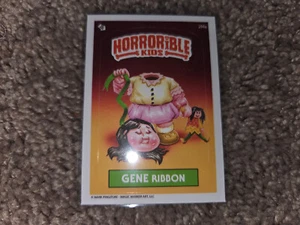 D29: Horrorible Kids Series 7 GENE Ribbon #204a GPK, Garbage Pail Kids - Picture 1 of 5