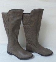 NEW Girl/'s Toddler/'s Carters Evelyn Riding Boots Side Zipper Brown 63A