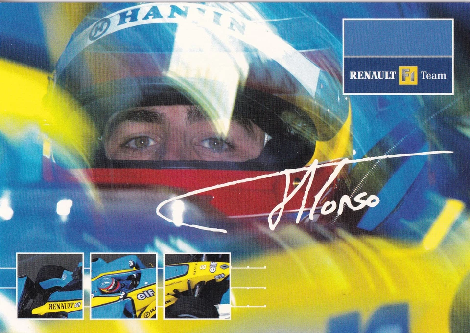Autogramm - Fernando Alonso - Formel 1 - Renault - Bild 1 von 1