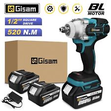Bruhsless Cordless Impact Wrench Compatible With Makita 18v Battery