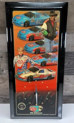 Vtg Richard Petty 43 STP 25th Anniversary Clock 1996  #976 of 4300 Jebco NASCAR - Изображение 1 из 4