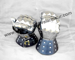SCA/HMB/IMCF Combat Reenactment Medieval Gauntlet / Titanium Gauntlets - Picture 1 of 4