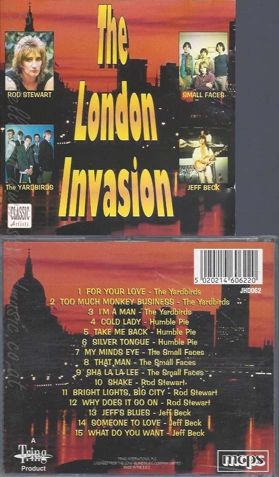 CD--HUMBLE PIE, SMALL FACES, ROD STEWART, JEFF BECK VARIOUS -- COMPILATION -- TH - Bild 1 von 1