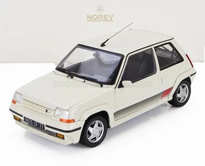 RENAULT 5 / R5 SUPERCINQUE GT TURBO PHASE II 1989 au 1/18 de NOREV 185206