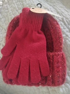 2 Piece Set Hat And Gloves Quagga - Picture 1 of 2