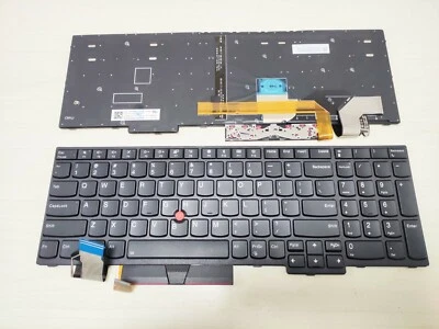 НОВАЯ подлинная клавиатура Lenovo P52 P53 P72 P73 T590 BL 01YP680 01YP760 01YP600 - Изображение 1 из 4
