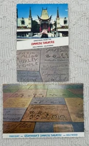 Graumam’s Chinese Theatre Hollywood California 1977 Postcards unused - Picture 1 of 5
