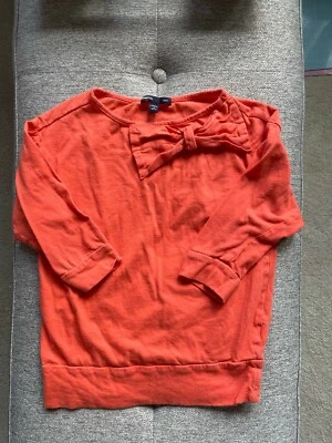 Top Gap Niños Niña Naranja Manga 3/4 con Lazo Talla Pequeña 6-7 Foto 1 de 4