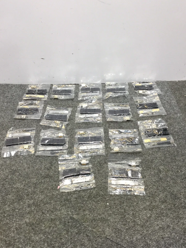 New x17 Connectors 9 Pin Male D-Sub Connector, PC Board mount Set 51-125326A15 - Image 1 of 4
