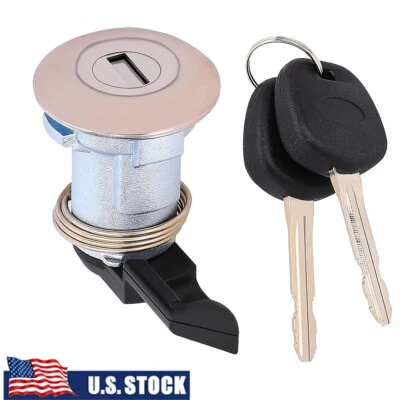 Fuel Gas Door Lock Cylinder & Keys For Toyota 1995-2004 Tacoma 2000-2003 Tundra - Image 1 of 4