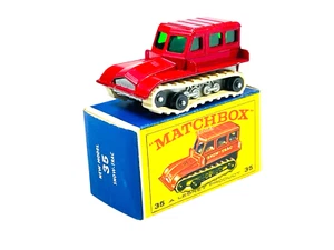 Matchbox Lesney No. 35 Snow-Trac Truck w/E1 Style Box - Picture 1 of 11