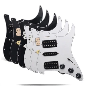 Guitar Prewired Loaded Strat Pickguard HSH Pickguard Circuits for Fender Strat - Picture 1 of 12