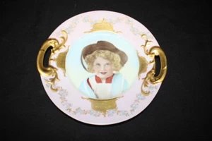 Early 20th Century JPL Pouyat Limoges Art Nouveau Shirley Temple Plate - Picture 1 of 8