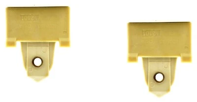 Par de clips de vidrio para ventana para Grand Am Cavalier Sunfire 1997-2004 Malibu 1997-2003 Foto 1 de 4