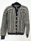 Handmade Vintage Wool Cardigan Sweater Metal Button German style