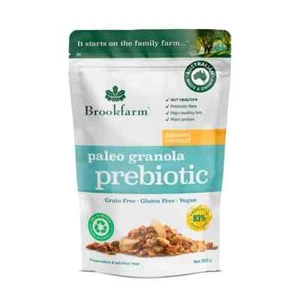 BROOKFARM PREBIOTIC PALEO GRANOLA COCONUT & ALMOND 300G - Picture 1 of 1