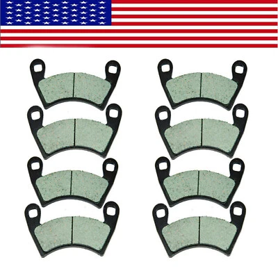 Brake Pad Set for Polaris RZR XP 1000 900 Ranger 4 800 Carbon Fiber 4 Pack - Image 1 of 4