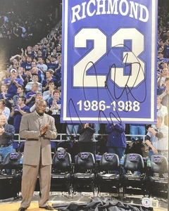 Mitch Richmond Signed 11x14 Sacramento Kings Photo BAS - Picture 1 of 4
