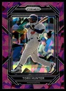 2023 Panini Prizm TORII HUNTER LILA EIS #204 MINNESOTA - Bild 1 von 2