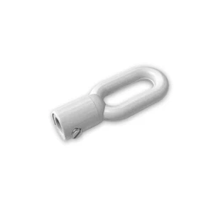 Replacement Eyelet Adaptor for Skylight and Awning Window Operators, White - Picture 1 of 2