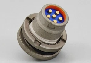 Cooper M55116/10-0 Rundstecker 6 Pin Audio Panel Lötzinn NOS (YB1.2) - Bild 1 von 5