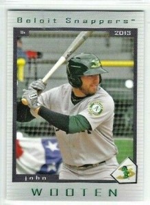 2013 Beloit Snappers (Single A-Minnesota Twins) John Wooten