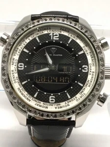 Aqua Master Black Diamond Dial W236B Watch (AP1132583) - Picture 1 of 3