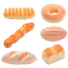  6 Pcs Artificial French Bread Cake Decorating Simulated Ph Food