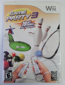 Game Party 3 (Nintendo Wii, 2009) Complete and Tested - Like New! - Imagen 1 de 4