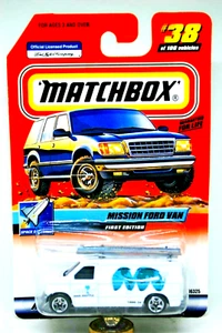 Matchbox SuperFast no: 38 Mission Base Shuttle FORD Service Van  MOC 1st Edition - Picture 1 of 8