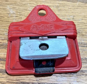 VINTAGE MCGILL M.P. CO.  MINI A-ONE HOLE PUNCH - Picture 1 of 2
