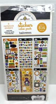 DOODLEBUG DESIGN INC Halloween Sticker Value Pack--NEW - Image 1 of 3