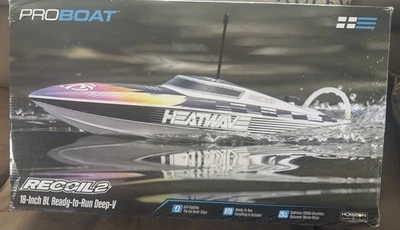 Pro Boat Recoil 2 18" Brushless Shreddy RTR PRB08053T1 New See Description - Image 1 of 4