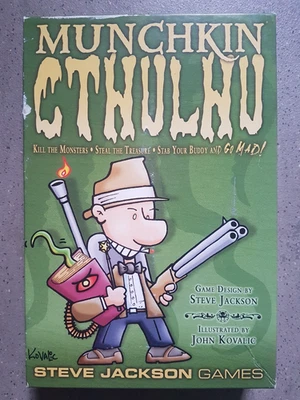 Munchin Cthulu card game (Steve Jackson). Complete. VGC. - Image 1 of 4