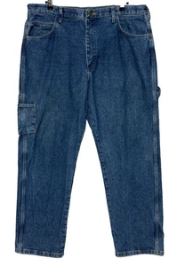 Bulwark FR Jeans Herren 40X32 Blau Denim Carpenter Flame Resistance Workwear - Bild 1 von 9