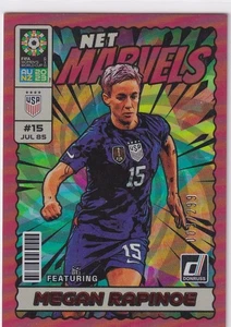 2023 Donruss FIFA Women's World Cup RED #23 MEGAN RAPINOE NET MARVELS #003/299 - Picture 1 of 1