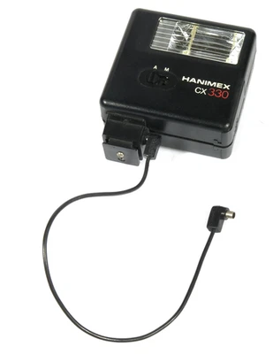PRL) HANIMEX CX330 FLASH FOTOCAMERA FOTORIPARATORE BLITZGERAT SPARE PARTS REPAIR Foto 1 de 4
