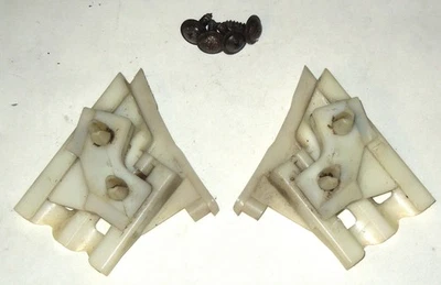 88 89 90 91 Honda Civic y CRX 2 piezas OEM parachoques esquina deslizamiento clip conjunto derecho izquierdo Foto 1 de 4