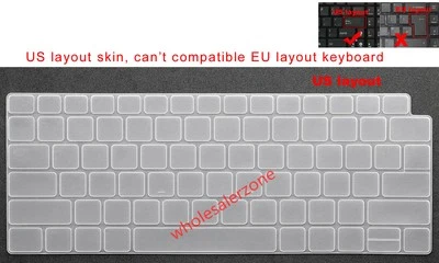 US Keyboard Skin Cover For Dell Latitude 3440 3450 P169G (2023-2025 Year) laptop - Image 1 of 4