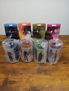 2008 Star Trek Collectible Glasses Complete Glass Set Of 4 NEW In Box 2008 Cups - Picture 1 of 4