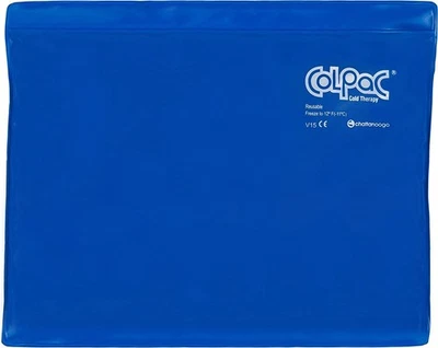 Chattanooga ColPac - Bolsa de hielo de gel reutilizable - Vinilo azul - Estándar - 11 x 14 pulgadas Foto 1 de 4